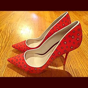 NIB Sophia Webster for J.Crew Star print heels